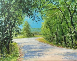 Summer Passage, Mountain Pine, AR, acrylic on canvas by Lynn Charles Foster