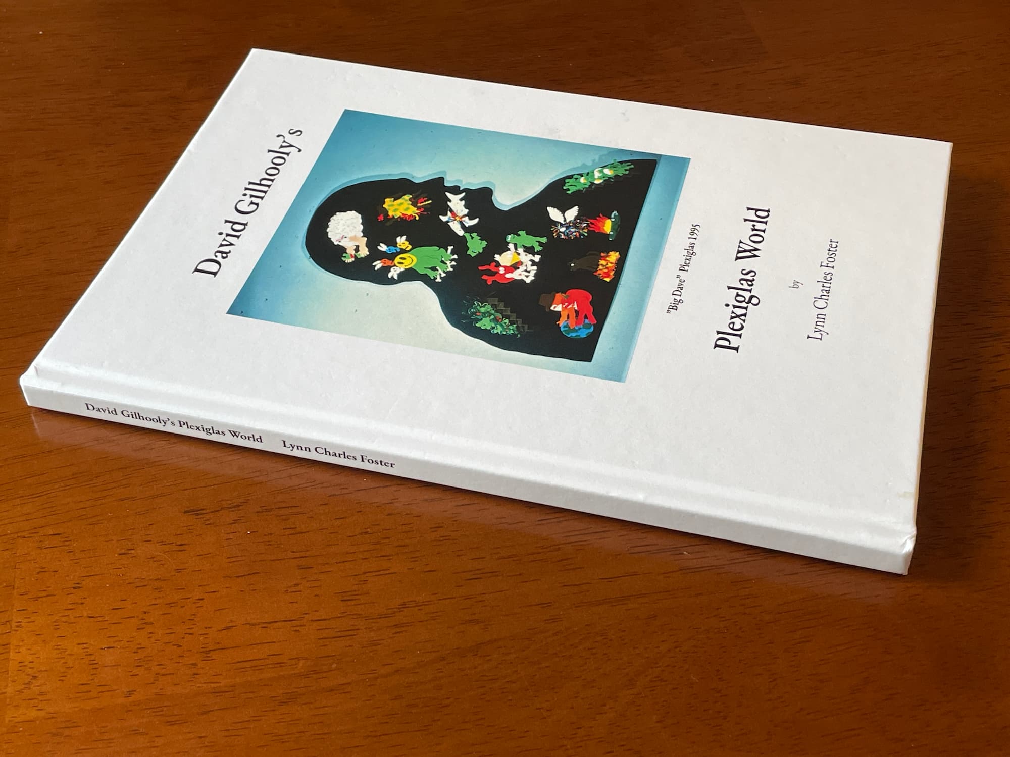 David Gilhooly's Plexiglas World, book cover by Lynn Charles Foster